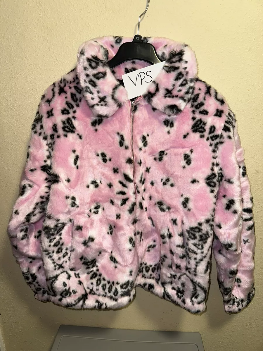 Supreme Faux Fur Bomber Jacket XL   eBay