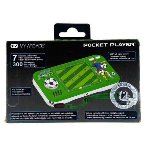 My Arcade Gioco di Calcio Elettronico Pocket Player 7 Giochi con Licenza 300 Giochi Bonus - Foto 2 di 5