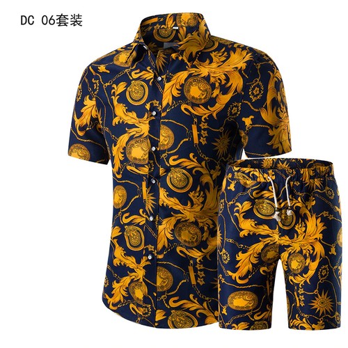 Summer Mens Fashion Gold Luxury 