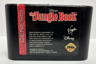 Disney s Jungle Book (Sega Genesis) Retro | Vintage Video Game - Tested