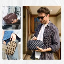 Men’s Large Hanging Travel Toiletry Bag | Wash, Shaving & Grooming Organizer