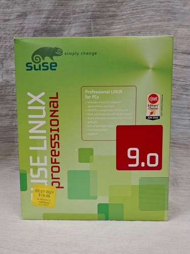 Suse Linux Professional Version 9.0 In Original Packaging Operating System