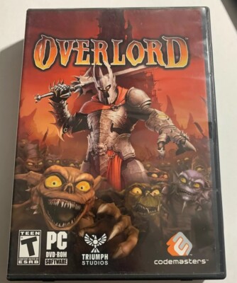 OVERLORD PC DVD-ROM SOFTWARE GAME WITH CASE**