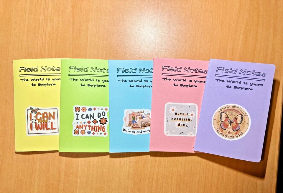 Field Notes, Journal,Travel companion,Organization,Inspirational, Good Vibes - Image 3 of 4