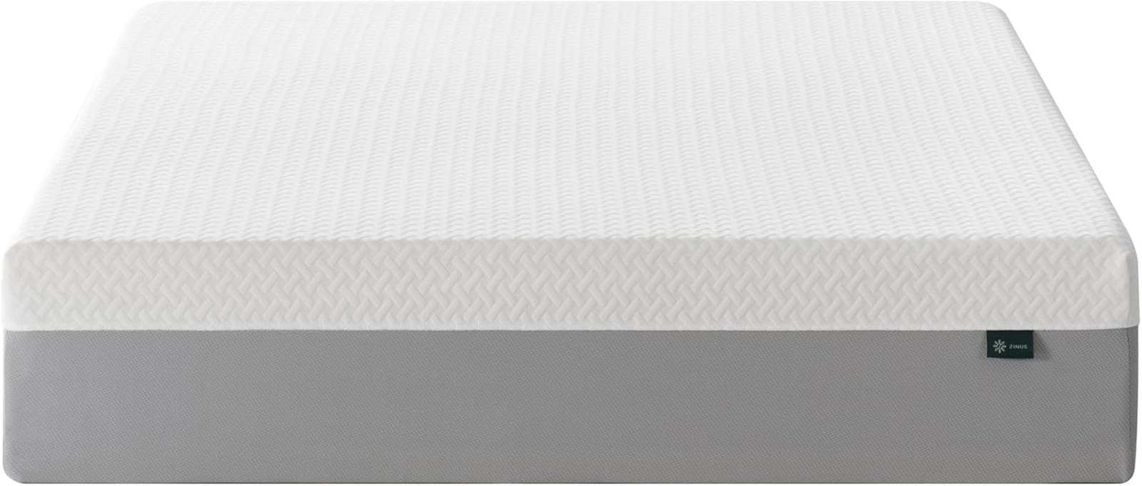 12" Green Tea Memory Foam Mattress, Queen, Safe & Breathable, Medium Feel