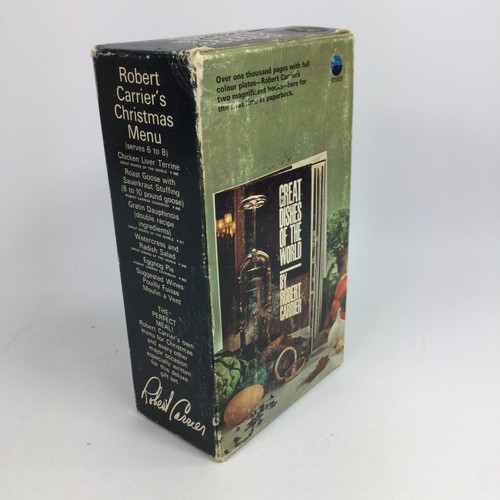 Great Dishes of the World & The Robert Carrier Cookbook 1967 Book Set Slip Case - Picture 15 of 17