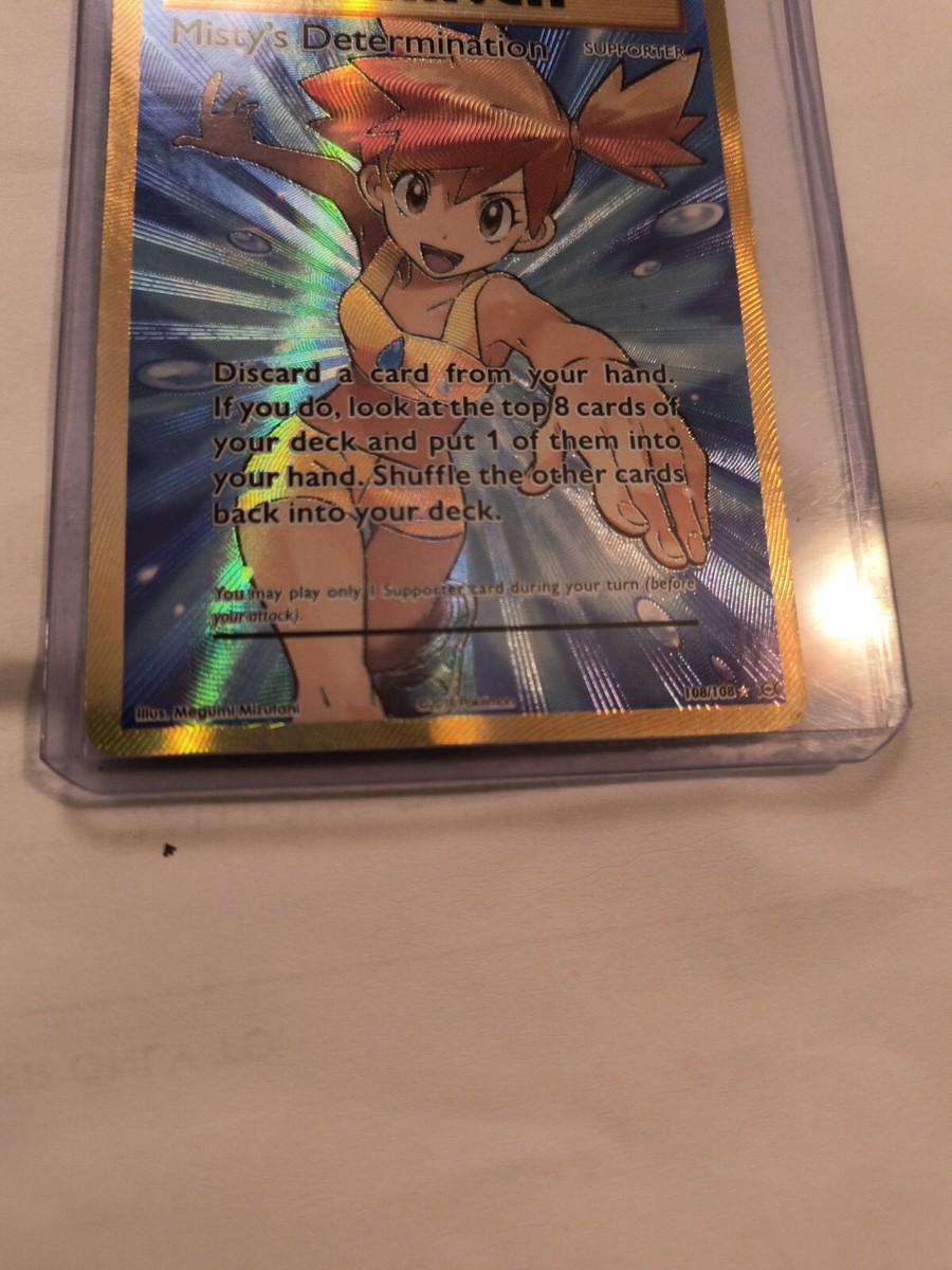 full art misty pokemon card Misty TCG Cards & Art