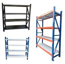 1.5MX2.4M Garage Warehouse Metal Steel Storage Shelves Racking Racks Shelving