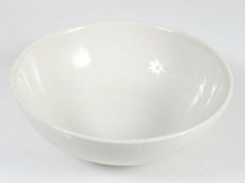 WHITE FRUIT BOWL/SERVING BOWL   INCENSE BURNER/CANDLE HOLDER, CERAMICS