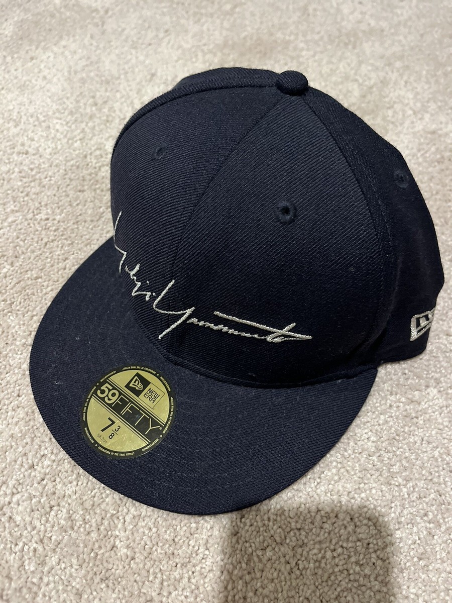 ひ*様 Yohji Yamamoto New era 59FIFTY 7 7/8 Yohji Yamamoto Pour Homme X New Era Baseball Cap Size 7 3/8 59