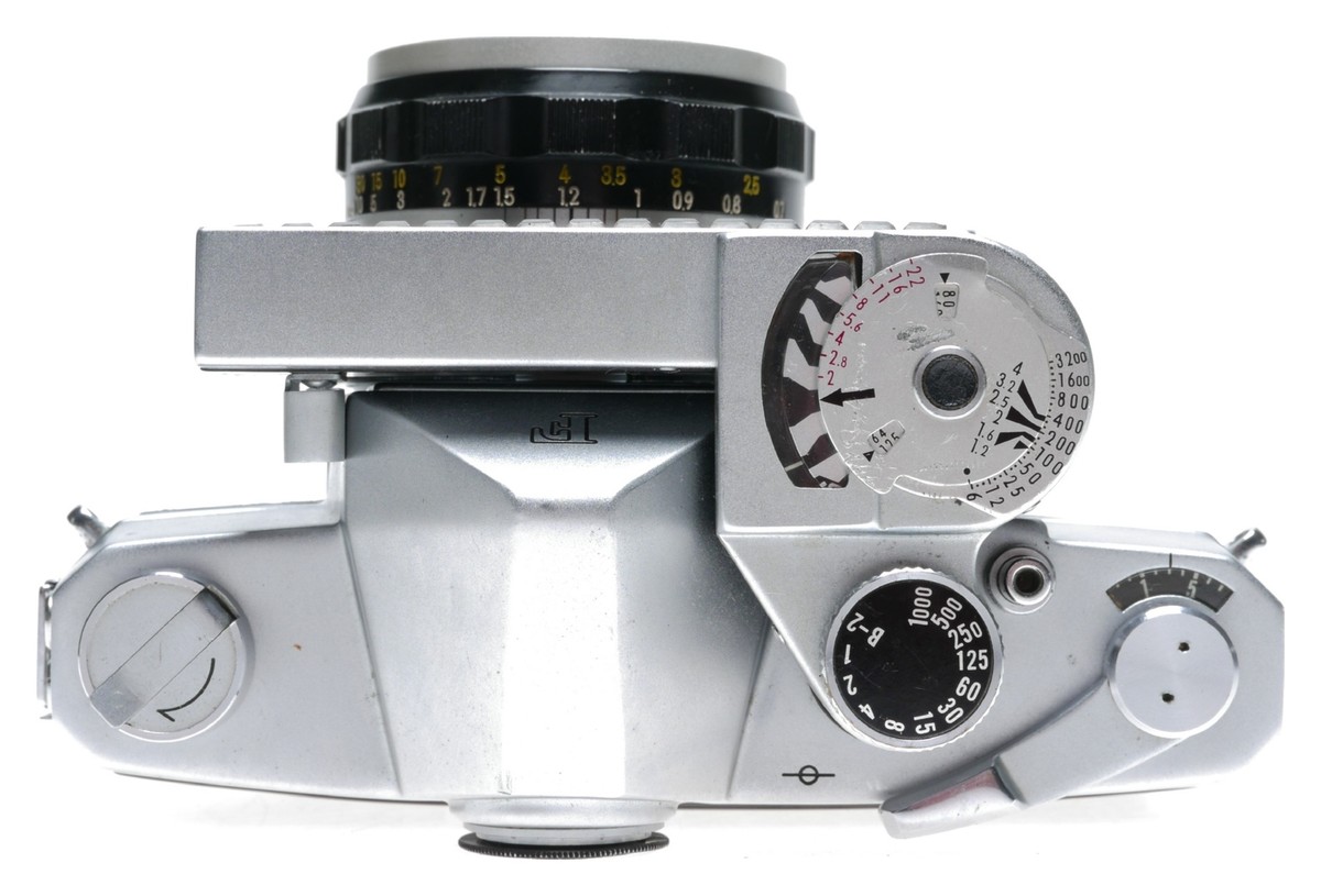 Nikon Nikkorex F Camera Mod.1 Selenium Meter Nikkor-H Auto 2/50