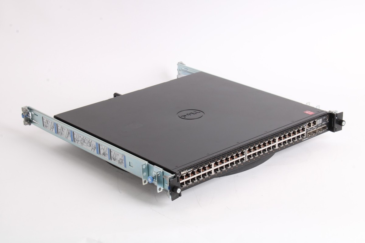 Dell E06W PowerConnect N3048P E06W002 48-Port PoE Switch 1x DPS