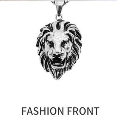MGM Lion Silver King of Jungle Pendant Jewelry