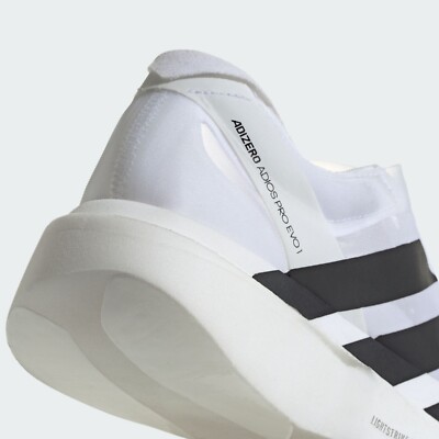 adidas Adizero Adios Pro Evo 1 White Black IH5564 Men's Size adidas Adizero Adios Pro Evo 1 White Black IH5564 Men's Size