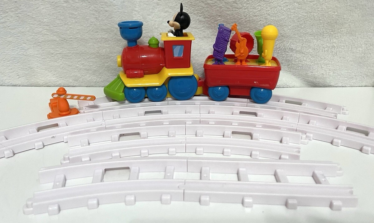 Disney's Mickey Mouse Musical Express Train Toy Set | eBay