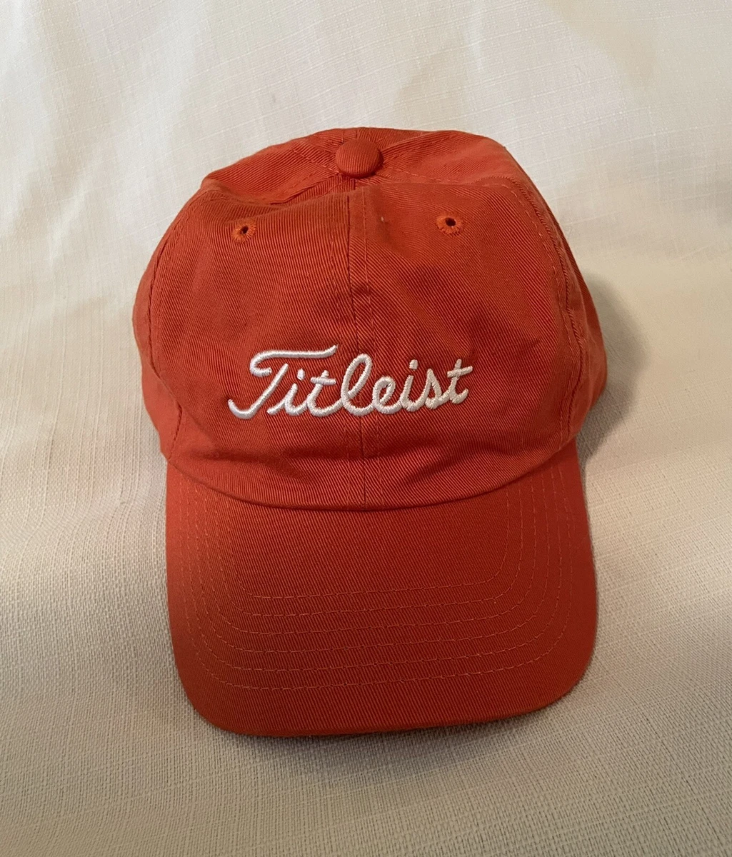 Titleist Orange Golf Hat Strapback Cap UT Vols Tennessee eBay
