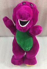 BARNEY purple dinosaur 13" plush Dakin 1992