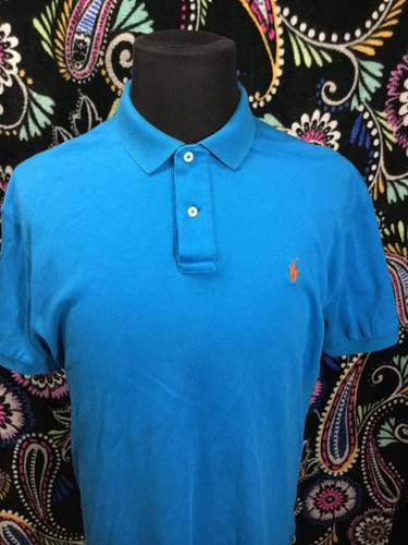 Polo Ralph Lauren Adulto L Grande Poni Rugby Algodón Suave Para Hombres Nuevo sin Etiquetas $110 - Imagen 3 de 5