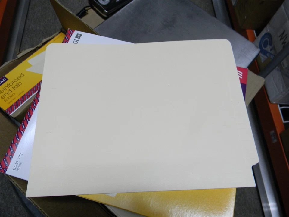 Smead 24110 ET2-150L End tab file folders Letter Manila Case of 500 - Image 4 of 4