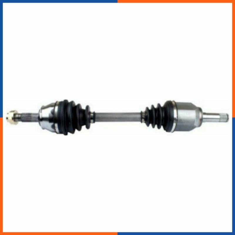 Demi-arbre de transmission gauche premium en acier forgé rigide pour châssis Fiat