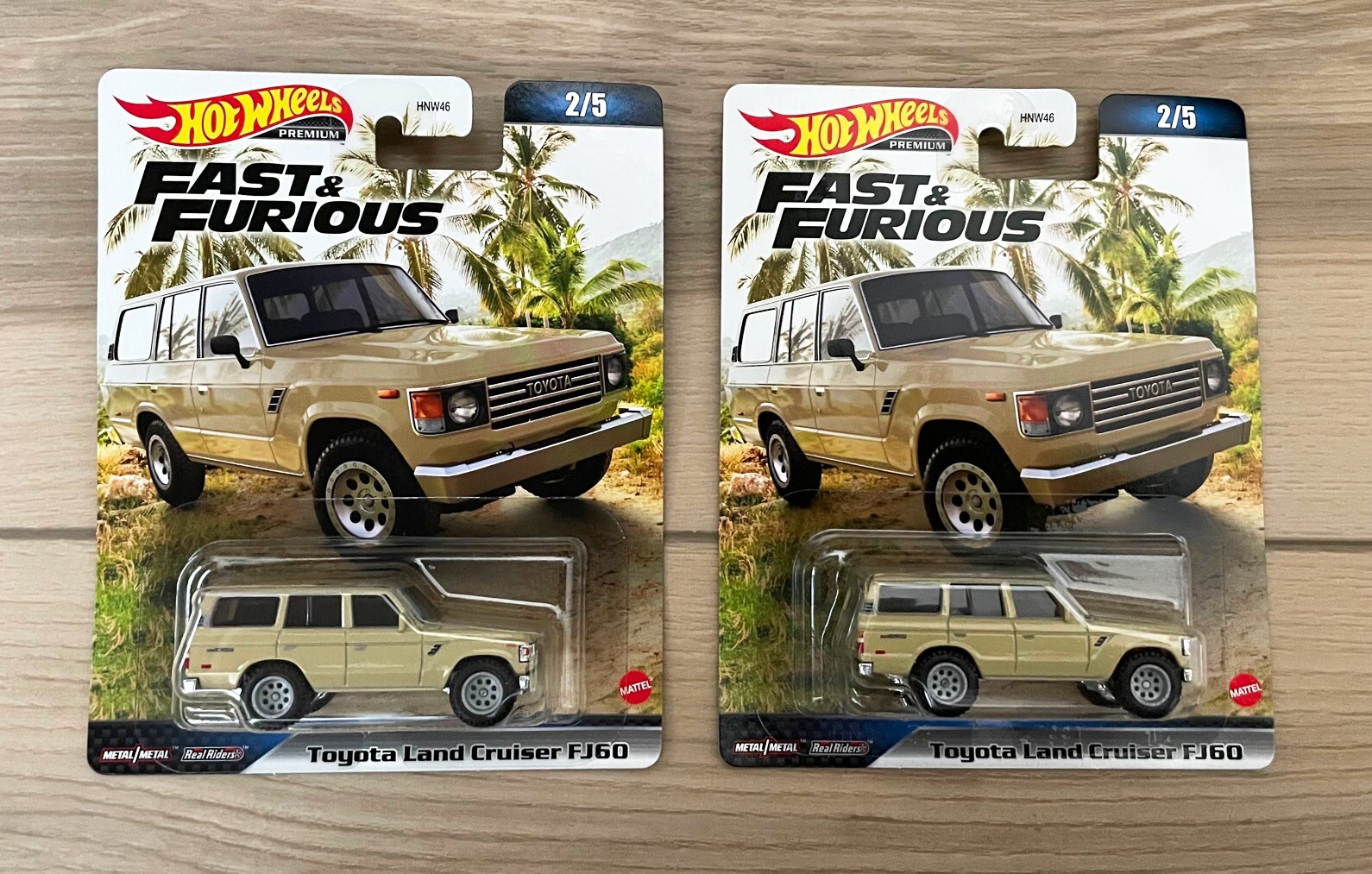 Hot Wheels 2023 Premium Fast and Furious Toyota Land Cruiser FJ60