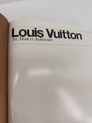 Louis Vuitton Art - Fashion & Architecture Book for sale online | eBay