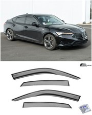 For 22-up Acura Integra Civic Mugen Style Side Vent Window Visors Rain Guard