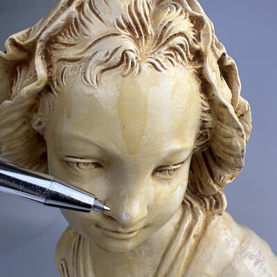 グリナム.ニアム　フランス農民少女の胸像彫刻 グリナム.ニアム フランス農民少女の胸像彫刻 - メルカリ
