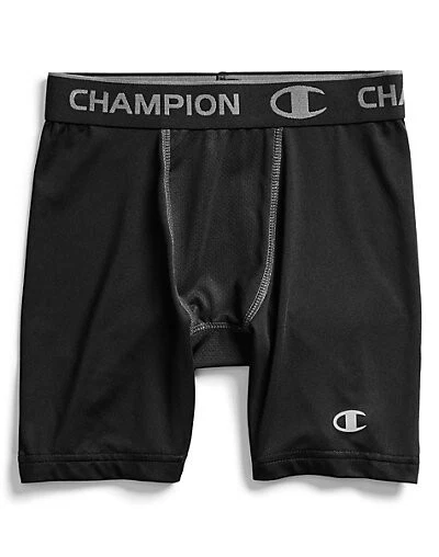Champion Gear3 Boys' Elements Base Layer Compression Brief- Black, Medium - Image 2 of 4