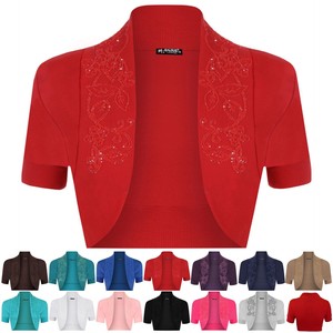 sequin bolero jacket plus size