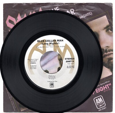 Styx-Blue Collar Man (VG+) | eBay