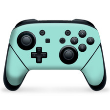 Nintendo Switch Pro Controller Skin Decal Vinyl Wrap - Seafoam Green