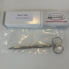 A-Titan Dean Oral Surgery Scissor Serrated 7" #861 NIB German Stainless Steel