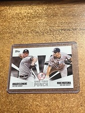 2023 Topps Baseball One-Two Punch # 12P-21 Roger Clemens Mike Mussina