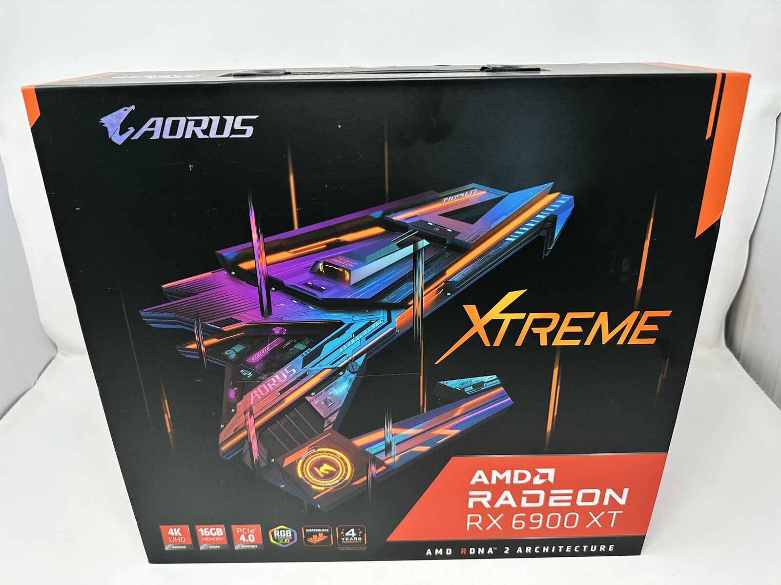 Gigabyte AORUS Radeon RX 6900 XT Xtreme WATERFORCE WB 16G Graphics Card SEALED!