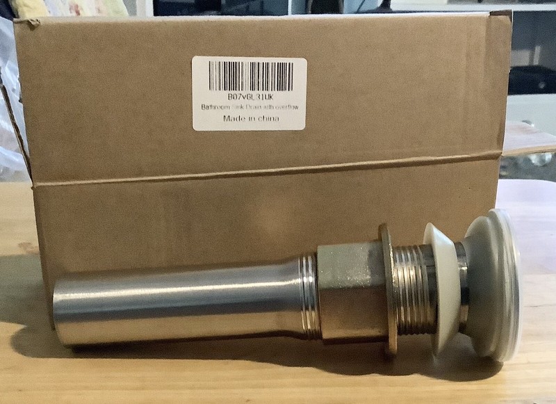 One Inch Sink Drain Pipe With Overflow