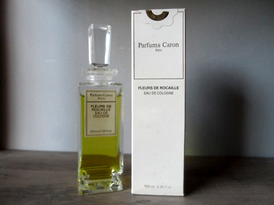 Caron Fleurs de Rocaille Vintage 3.38 oz / 100ml  Eau de Cologne Splash Boxed