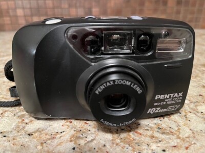 Pentax IQZoom EZY 35mm Point & Shoot Film Camera for sale online