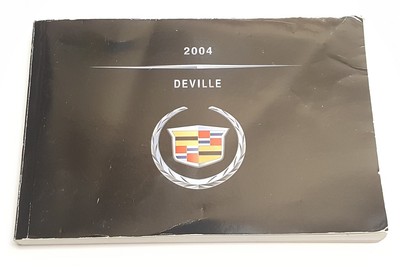 2004 Cadillac Deville Owners Manual User Guide V8 4 6l Dhs Tds Base Protection Ebay