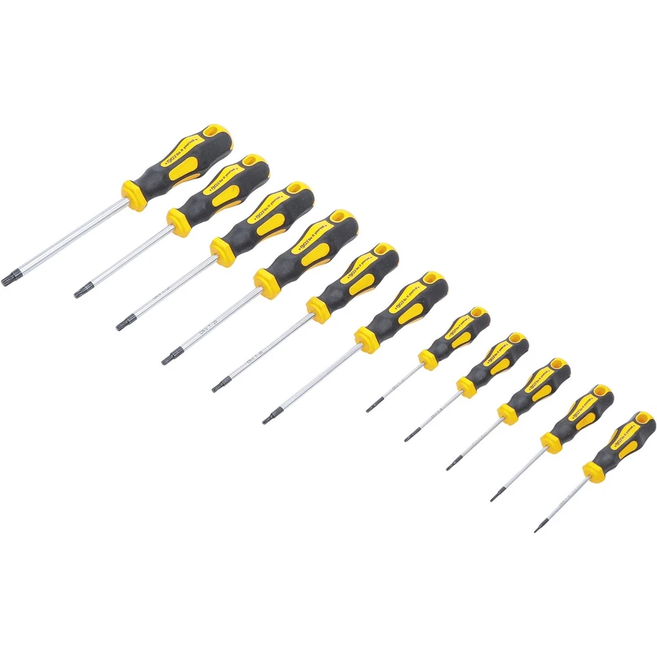 TOURNEVIS TORX ASSORTIMENT T6-7-8-9-10-15-20-25-27-30-40 BGS DIY - Imagen 2 de 4