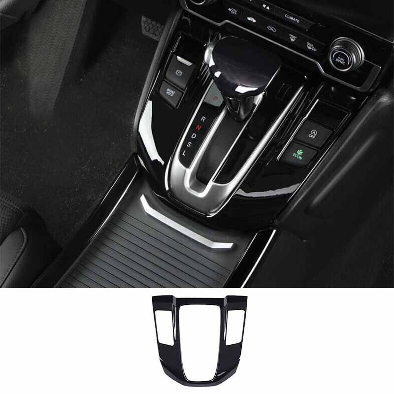 Bright Black Shift Frame Panel Central Console Gear For Honda CR-V CRV 2017-2022