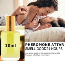 PHEROMONE ATTAR COLOGNE for ATTRACT WOMEN! 52 X - MOST COMPLETE SEX ATTAR UNISEX