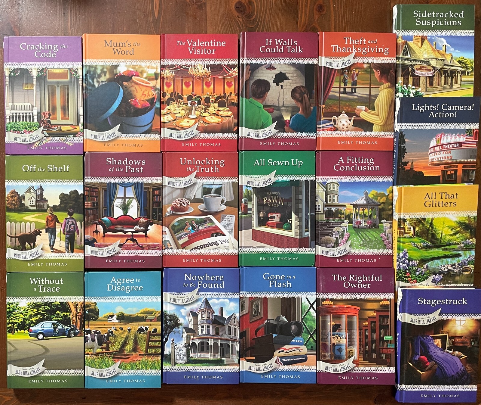 Partial Series Set Guideposts SECRETS of BLUE HILL LIBRARY Lot 19 Emily ...