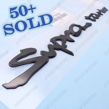 Genuine OEM Toyota Supra Rear Trunk Lid Nameplate SUPRA TURBO Badge  75443-14180