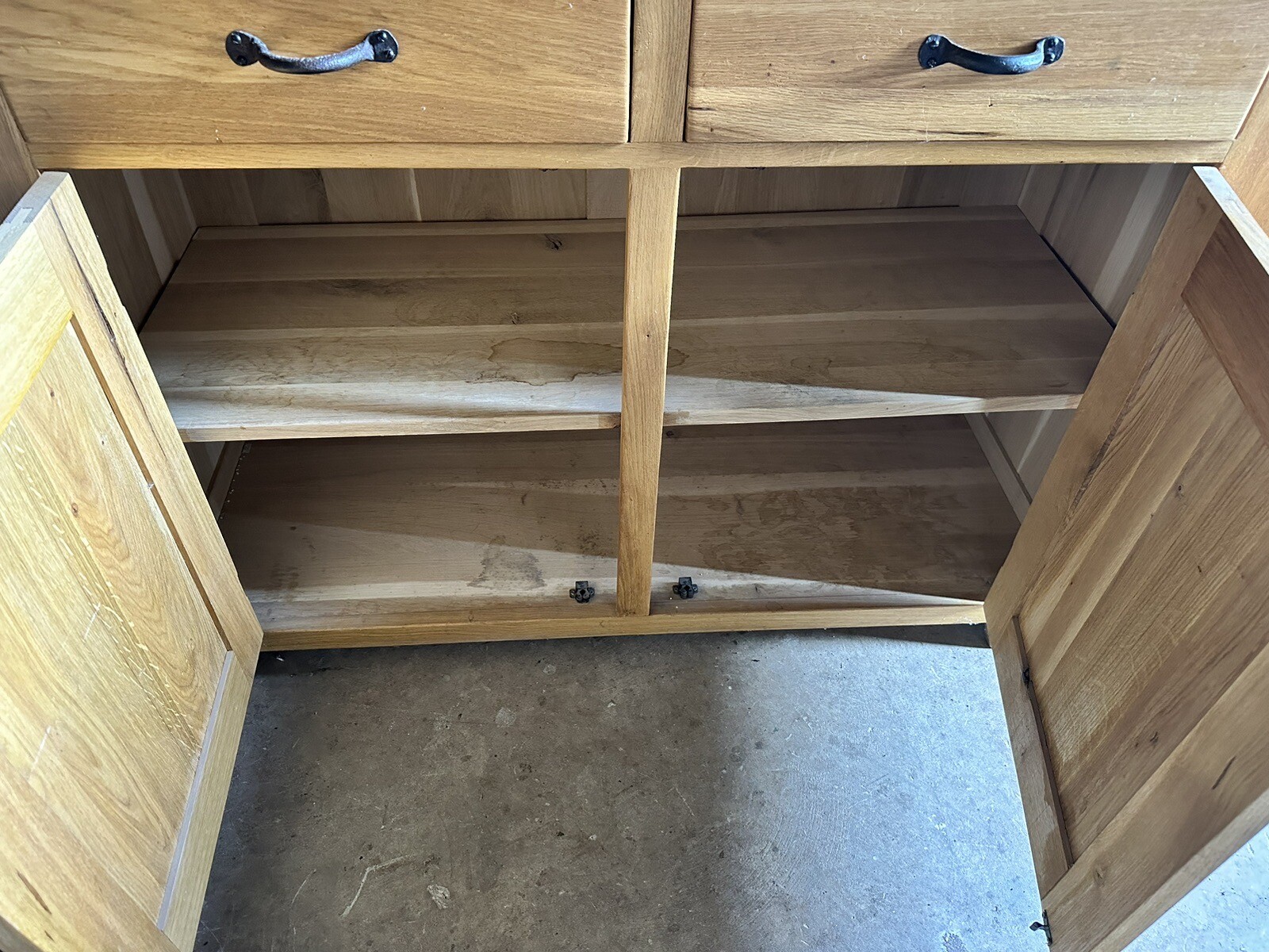 Solid Oak Dresser eBay