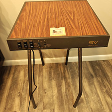 Vintage Smith-Victor SV T1 Folding Projector Side Table, Slide Viewer, MCM Decor
