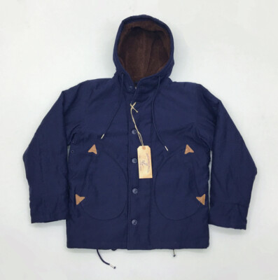 BOB DONG Vintage USN N-1 Deck Jacke Amekaji Winter Observer Parka Militär Mäntel