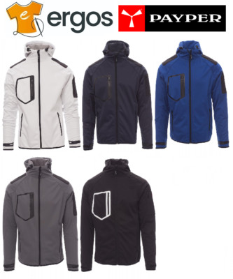Payper EXTREME Softshelljacke Arbeit Sport Motorrad Innenfleece Herren Jacke