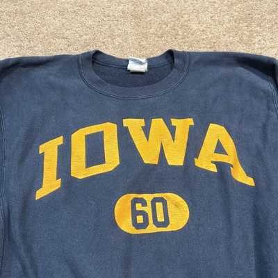 Vintage 90s Champion Reverse Weave Sweatshirt Iowa University Sz L