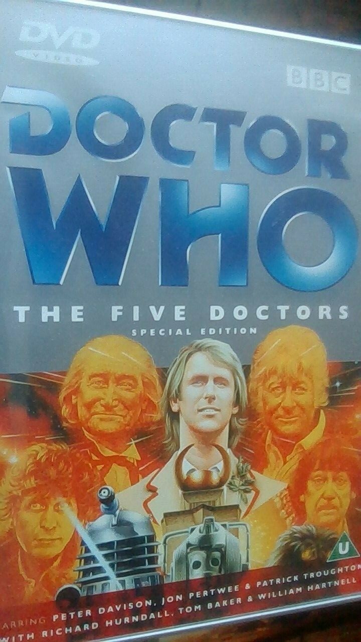 DOCTOR DR WHO The Five Doctors DVD -  Special Edition  Dr Who  with SILVER CASE